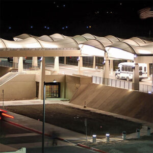 Abilene Regional Airport Landscape stretch film park, scenic area, square, membrane structure factory, beautiful appearance